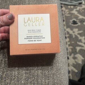 Laura Geller Double Take Foundation in Orange Packaging